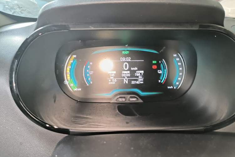 Used Chery QQ Little Ant 2022 Sweet Pink Edition Full-Sugar Version Lithium Iron Phosphate 30 kW 301 km Instrument Cluster