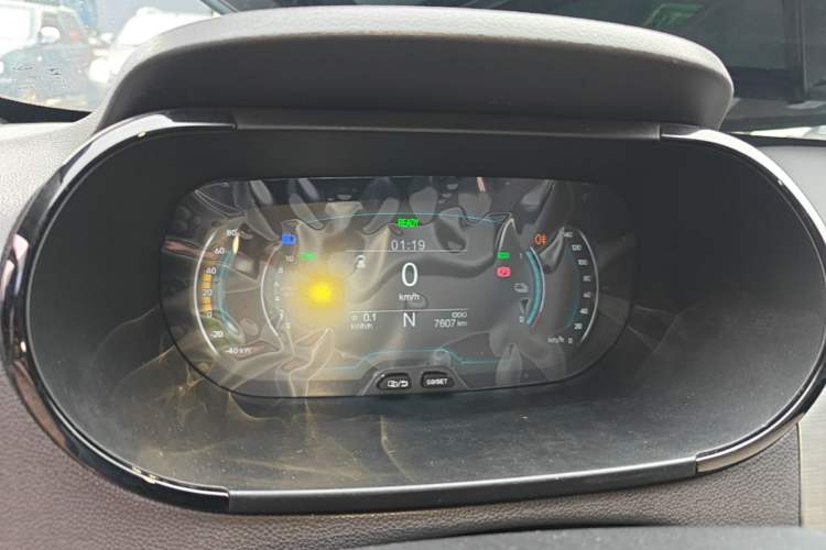 Used Chery QQ Little Ant 2022 Sweet Pink Edition Half-Sugar Version Lithium Iron Phosphate 30 kW 301 km Instrument Cluster