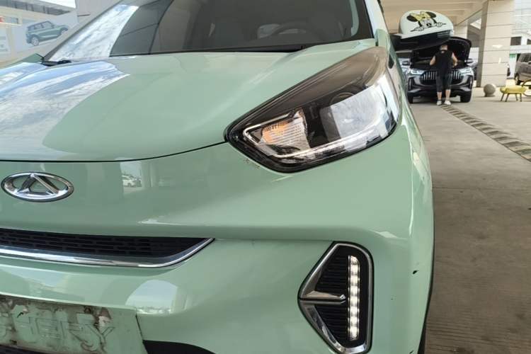 Used Chery QQ Little Ant 2022 Sweet Pink Edition Half-Sugar Version Lithium Iron Phosphate 29.2 kWh 30 kW 301 km Left Front Headlight