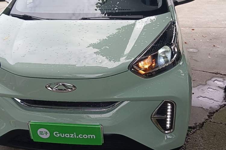 Used Chery QQ Little Ant 2022 Sweet Pink Edition Full-Sugar Version Lithium Iron Phosphate 30 kW 301 km Left Front Headlight