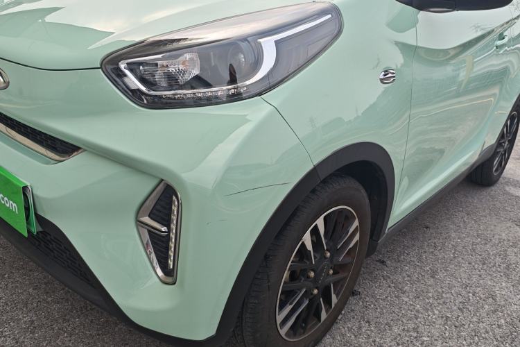 Used Chery QQ Little Ant 2022 Revised Version Sweet Pink Edition Half-Sugar Version Lithium Iron Phosphate 30.7 kWh 30 kW 301 km Left Front Headlight