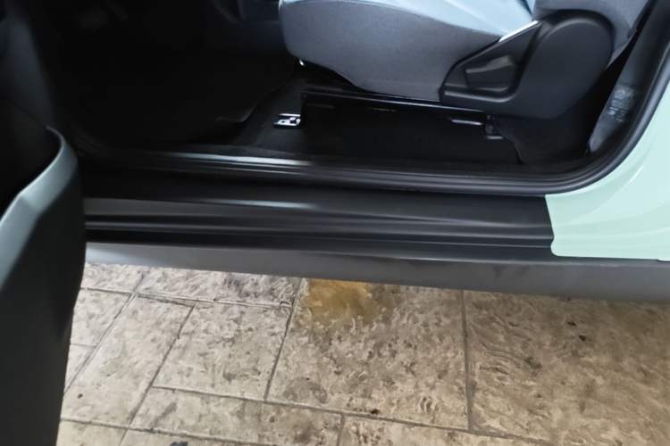 Used Chery QQ Little Ant 2022 Sweet Pink Edition Half-Sugar Version Lithium Iron Phosphate 30 kW 301 km Left Side Sill