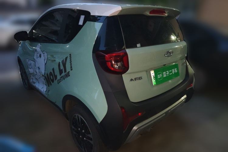 Used Chery QQ Little Ant 2022 Sweet Pink Edition Half-Sugar Version Lithium Iron Phosphate 30 kW 301 km Rear Left 45 Deg