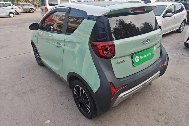 Used Chery QQ Little Ant 2022 Sweet Pink Edition Half-Sugar Version Lithium Iron Phosphate 30 kW 301 km Rear Left 45 Deg