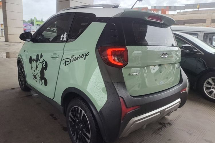 Used Chery QQ Little Ant 2022 Revised Version Sweet Pink Edition Half-Sugar Version Lithium Iron Phosphate 30.7 kWh 30 kW 301 km Rear Left 45 Deg