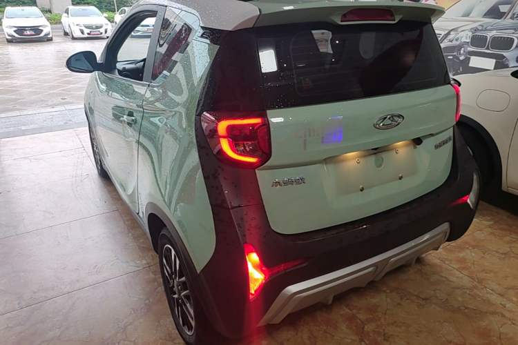 Used Chery QQ Little Ant 2022 Sweet Pink Edition Full-Sugar Version Lithium Iron Phosphate 30 kW 301 km Rear Left 45 Deg