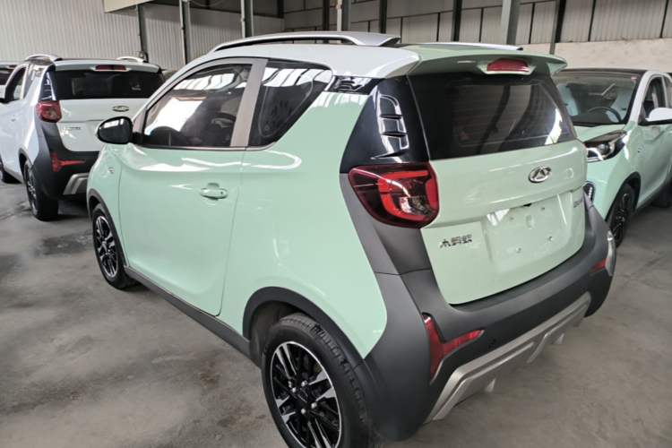 Used Chery QQ Little Ant 2022 Sweet Pink Edition Full-Sugar Version Lithium Iron Phosphate 30 kW 301 km Rear Left 45 Deg