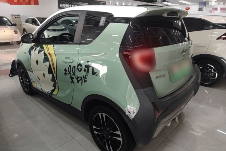 Used Chery QQ Little Ant 2022 Sweet Pink Edition Half-Sugar Version Lithium Iron Phosphate 30 kW 301 km Rear Left 45 Deg