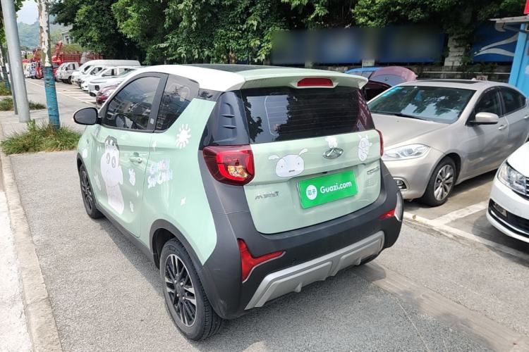 Used Chery QQ Little Ant 2022 Restyled Version Sweet Pink Edition Half-Sugar Version 28.8 kWh 30 kW 301 km Rear Left 45 Deg