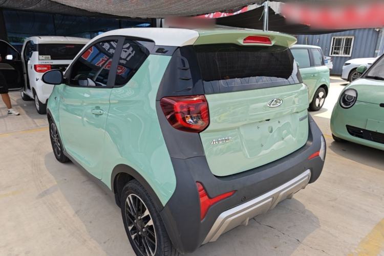 Used Chery QQ Little Ant 2022 Sweet Pink Edition Half-Sugar Version 3-Cell Lithium 30kW 301km Rear Left 45 Deg