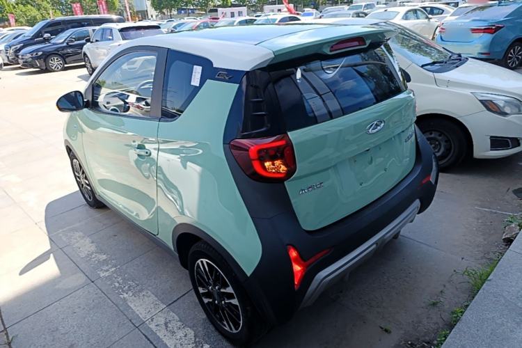 Used Chery QQ Little Ant 2022 Restyled Version Sweet Pink Edition Half-Sugar Version 28.8 kWh 30 kW 301 km Rear Left 45 Deg