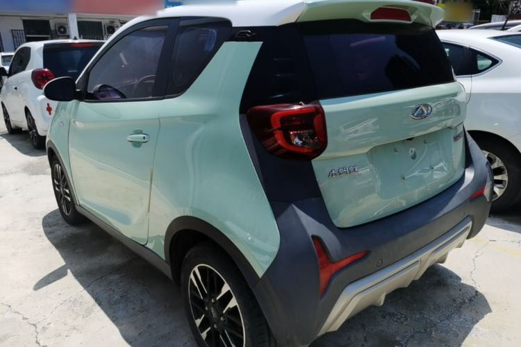 Used Chery QQ Little Ant 2022 Sweet Pink Edition Half-Sugar Version Lithium Iron Phosphate 30 kW 301 km Rear Left 45 Deg