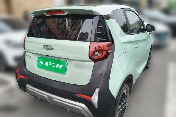 Used Chery QQ Little Ant 2022 Restyled Version Sweet Pink Edition Half-Sugar Version 30.6 kWh 30 kW 301 km Rear Right 45 Deg