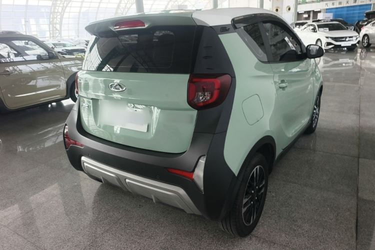 Used Chery QQ Little Ant 2022 Restyled Version Sweet Pink Edition Half-Sugar Version 28.8 kWh 30 kW 301 km Rear Right 45 Deg