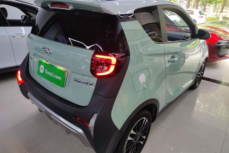 Used Chery QQ Little Ant 2022 Sweet Pink Edition Half-Sugar Version Lithium Iron Phosphate 30 kW 301 km Rear Right 45 Deg