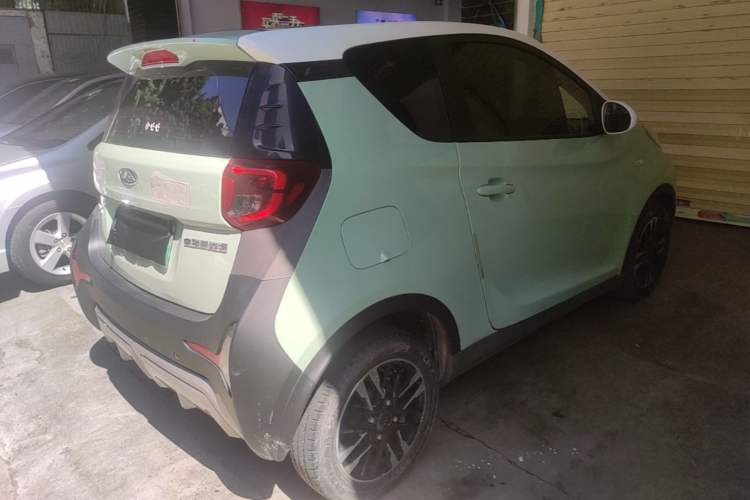Used Chery QQ Little Ant 2022 Sweet Pink Edition Half-Sugar Version Lithium Iron Phosphate 30 kW 301 km Rear Right 45 Deg