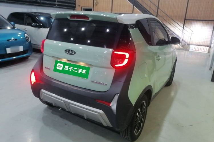 Used Chery QQ Little Ant 2022 Sweet Pink Edition Half-Sugar Version 3-Cell Lithium 30kW 301km Rear Right 45 Deg