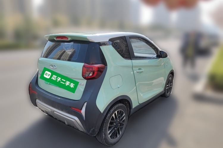Used Chery QQ Little Ant 2022 Restyled Version Sweet Pink Edition Low-Sugar Version Lithium Iron Phosphate Battery 30.7 kWh 30 kW 301 km Rear Right 45 Deg