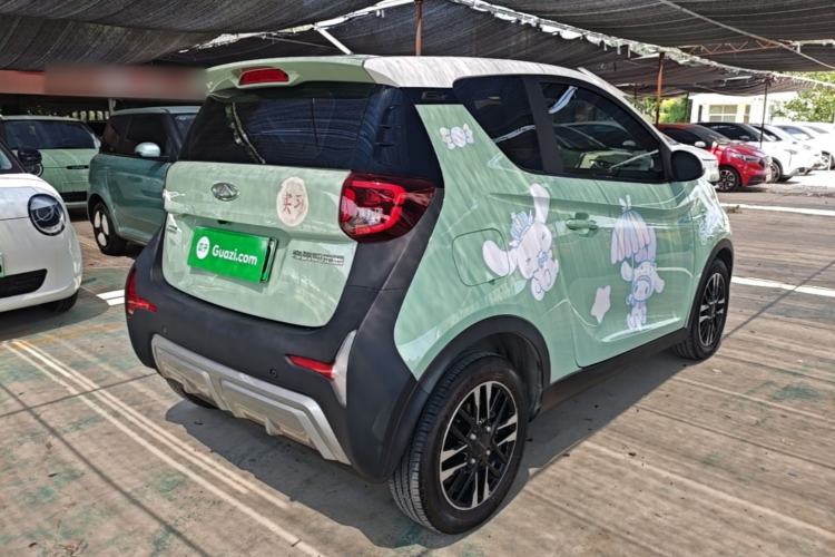 Used Chery QQ Little Ant 2022 Restyled Version Sweet Pink Edition Half-Sugar Version 28.8 kWh 30 kW 301 km Rear Right 45 Deg