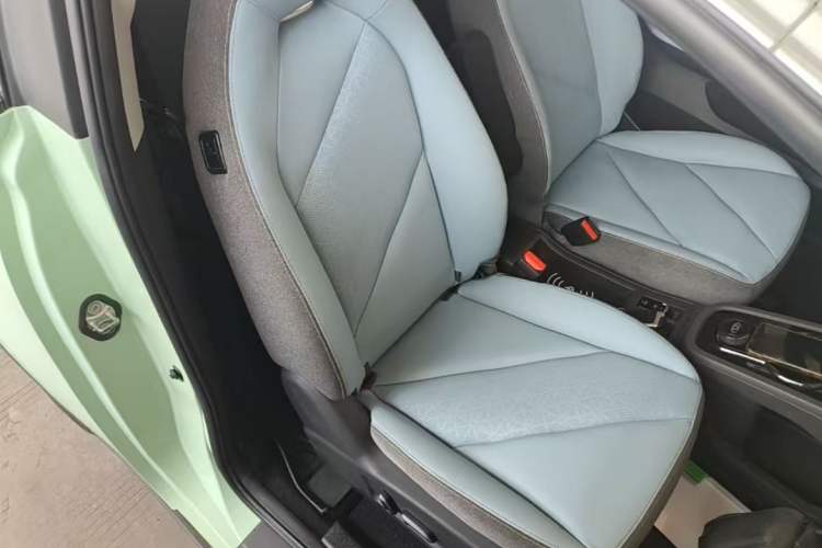 Used Chery QQ Little Ant 2022 Revised Version Sweet Pink Edition Half-Sugar Version Lithium Iron Phosphate 30.7 kWh 30 kW 301 km Right Front Seat