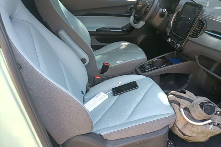 Used Chery QQ Little Ant 2022 Restyled Version Sweet Pink Edition Half-Sugar Version 30.6 kWh 30 kW 301 km Right Front Seat