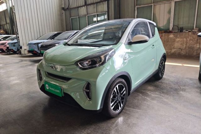 Used Chery QQ Little Ant 2022 Revised Version Sweet Pink Edition Half-Sugar Version Lithium Iron Phosphate 30.7 kWh 30 kW 301 km