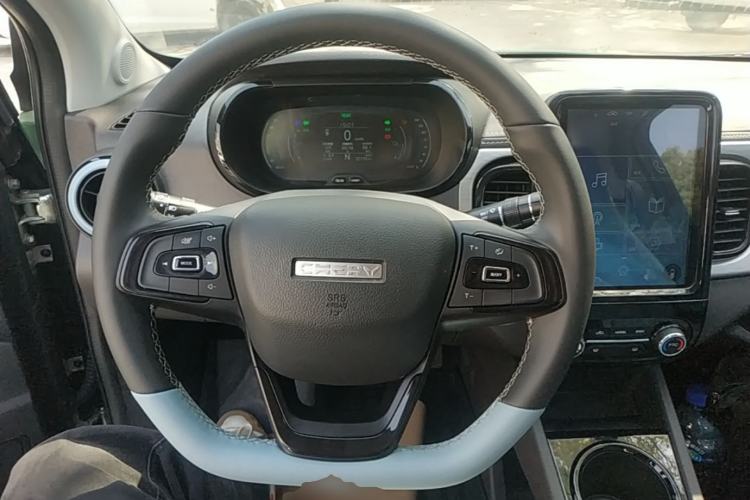 Used Chery QQ Little Ant 2022 Sweet Pink Edition Half-Sugar Version Lithium Iron Phosphate 30 kW 301 km Steering Wheel