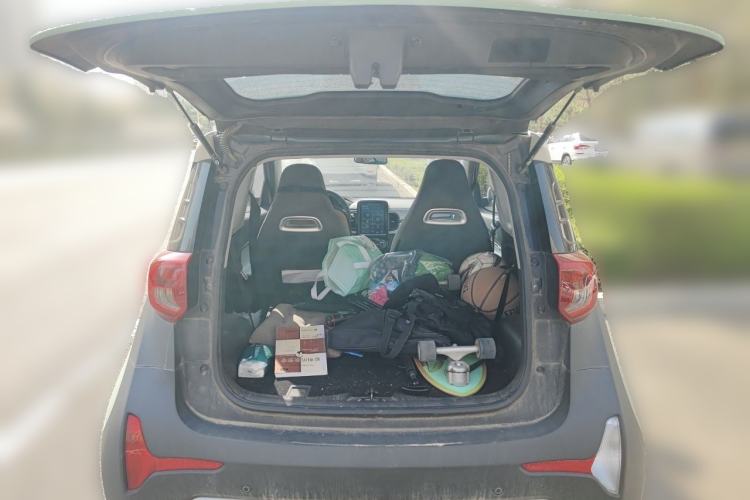 Used Chery QQ Little Ant 2022 Restyled Version Sweet Pink Edition Low-Sugar Version Lithium Iron Phosphate Battery 30.7 kWh 30 kW 301 km Trunk