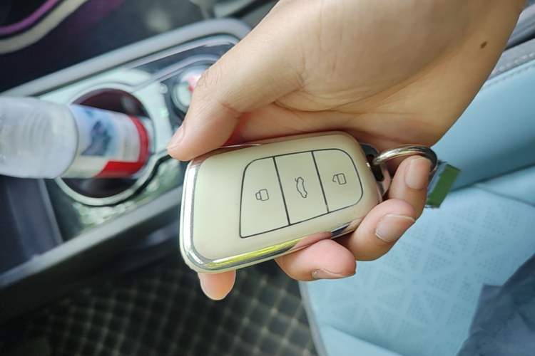 Used Chery QQ Little Ant 2022 Sweet Pink Edition Half-Sugar Version Lithium Iron Phosphate 29.2 kWh 30 kW 301 km Vehicle Key