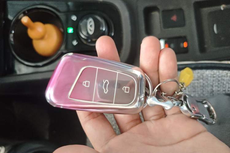 Used Chery QQ Little Ant 2022 Sweet Pink Edition Half-Sugar Version 3-Cell Lithium 30kW 301km Vehicle Key