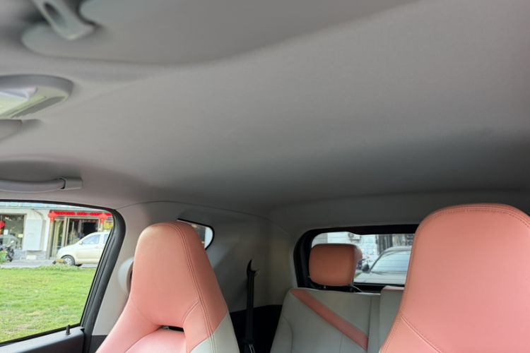 Used Chery QQ Little Ant 2022 Revised Version Sweet Pink Edition Half-Sugar Version Lithium Iron Phosphate 30.7 kWh 30 kW 301 km Headliner