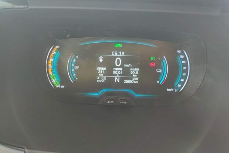 Used Chery QQ Little Ant 2022 Sweet Pink Edition Half-Sugar Version Lithium Iron Phosphate 29.2 kWh 30 kW 301 km Instrument Cluster