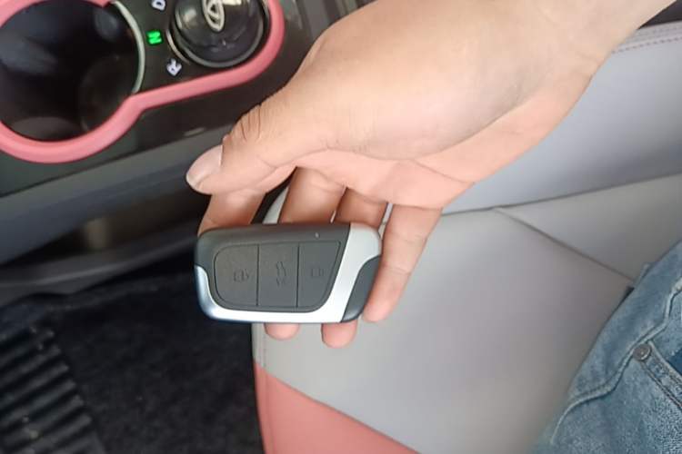 Used Chery QQ Little Ant 2022 Restyled Version Sweet Pink Edition Low-Sugar Version Lithium Iron Phosphate Battery 30.7 kWh 30 kW 301 km Interior 1