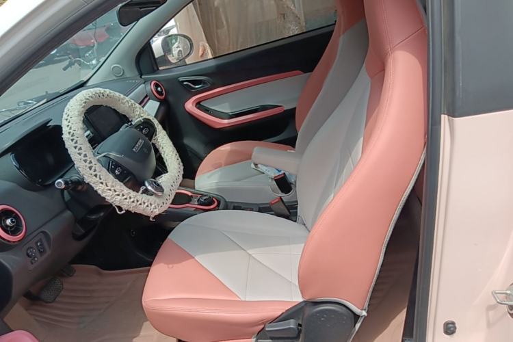 Used Chery QQ Little Ant 2022 Restyled Version Sweet Pink Edition Half-Sugar Version 30.6 kWh 30 kW 301 km Left Front Seat