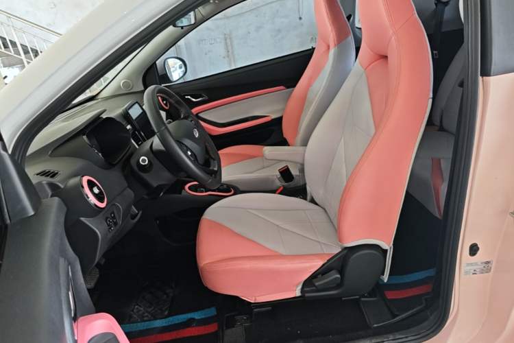 Used Chery QQ Little Ant 2022 Sweet Pink Edition Half-Sugar Version Lithium Iron Phosphate 30 kW 301 km Left Front Seat