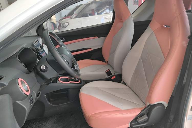 Used Chery QQ Little Ant 2022 Sweet Pink Edition Half-Sugar Version Lithium Iron Phosphate 29.2 kWh 30 kW 301 km Left Front Seat