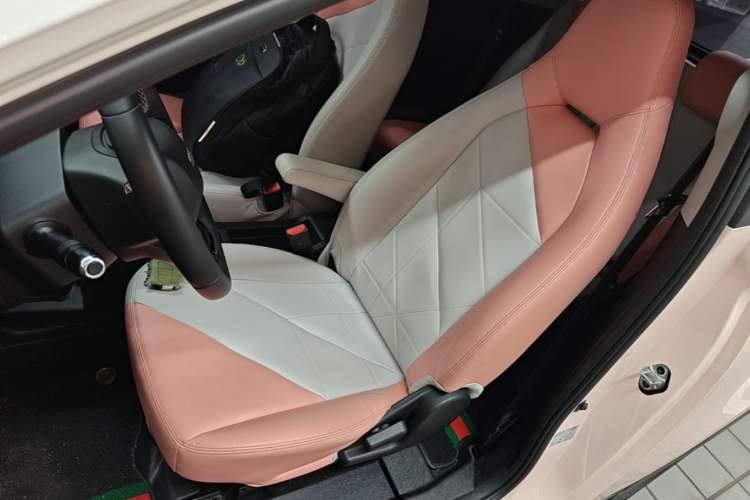 Used Chery QQ Little Ant 2022 Revised Version Sweet Pink Edition Half-Sugar Version Lithium Iron Phosphate 30.7 kWh 30 kW 301 km Left Front Seat