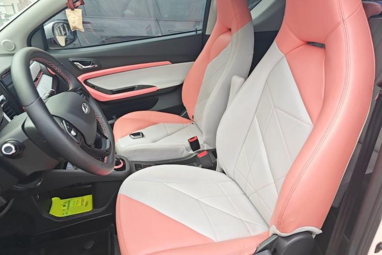 Used Chery QQ Little Ant 2022 Sweet Pink Edition Low-Sugar Version 30kW 301km Range Left Front Seat
