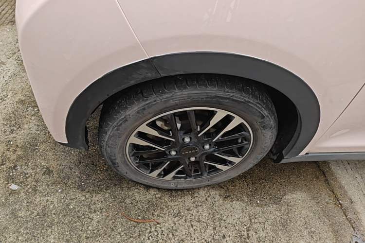 Used Chery QQ Little Ant 2022 Restyled Version Sweet Pink Edition Half-Sugar Version 30.6 kWh 30 kW 301 km Left Front Wheel Hub