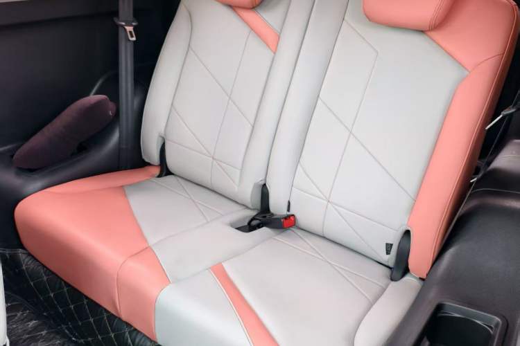 Used Chery QQ Little Ant 2022 Restyled Version Sweet Pink Edition Half-Sugar Version 30.6 kWh 30 kW 301 km Left Rear Seat