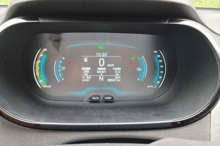 Used Chery QQ Little Ant 2022 Restyled Version Sweet Pink Edition Low-Sugar Version Lithium Iron Phosphate Battery 30.7 kWh 30 kW 301 km Instrument Cluster