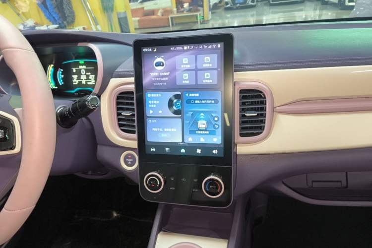 Used Chery QQ Little Ant 2022 Mei Romance 30.6 kWh Audio And AC Panel