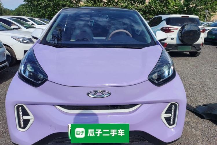 Used Chery QQ Little Ant 2022 Revised Version Sweet Pink Edition Half-Sugar Version Lithium Iron Phosphate 30.7 kWh 30 kW 301 km Front