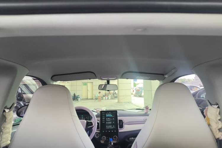 Used Chery QQ Little Ant 2022 Restyled Version Sweet Pink Edition Half-Sugar Version 30.6 kWh 30 kW 301 km Headliner