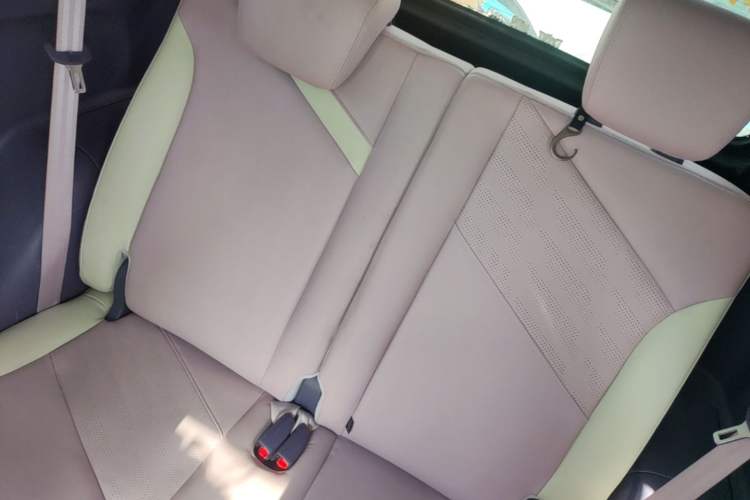 Used Chery QQ Little Ant 2022 Revised Version Sweet Pink Edition Half-Sugar Version Lithium Iron Phosphate 30.7 kWh 30 kW 301 km Left Rear Seat