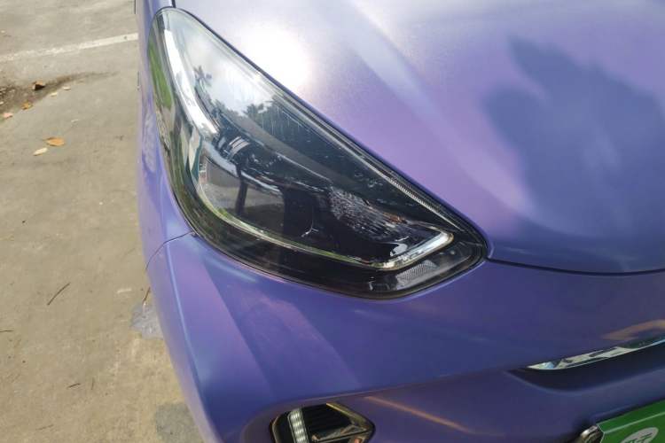 Used Chery QQ Little Ant 2022 Sweet Pink Edition Half-Sugar Version Lithium Iron Phosphate 29.2 kWh 30 kW 301 km Right Front Headlight