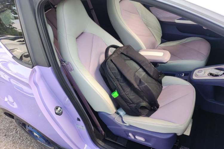 Used Chery QQ Little Ant 2022 Revised Version Sweet Pink Edition Half-Sugar Version Lithium Iron Phosphate 30.7 kWh 30 kW 301 km Right Front Seat