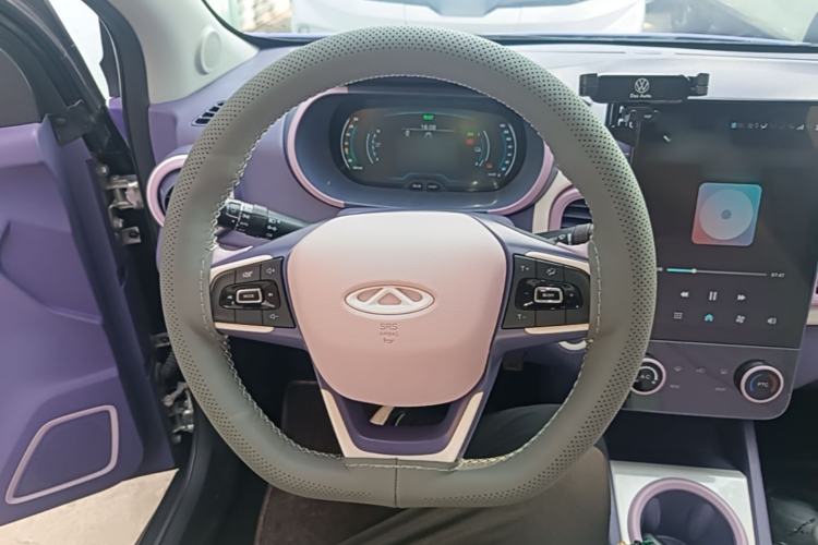 Used Chery QQ Little Ant 2022 Me 301km Rococo Lithium Iron Phosphate Steering Wheel