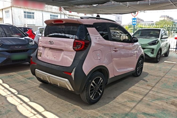 Used Chery QQ Little Ant 2022 Updated Version Sweet Pink Edition Full Sugar Version Lithium Iron Phosphate 30.7 kWh 30 kW 301 km Rear Right 45 Deg