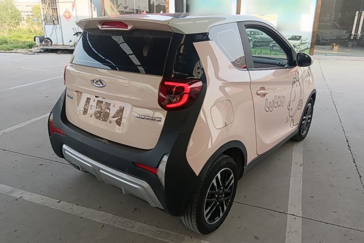 Used Chery QQ Little Ant 2022 Restyled Version Sweet Pink Edition Low-Sugar Version Lithium Iron Phosphate Battery 30.7 kWh 30 kW 301 km Rear Right 45 Deg